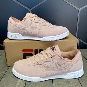 fila shoes peach